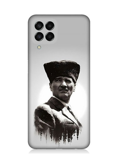 Samsung Galaxy M33 Uyumlu Silikon Kılıf Mustafa Kemal ATATÜRK