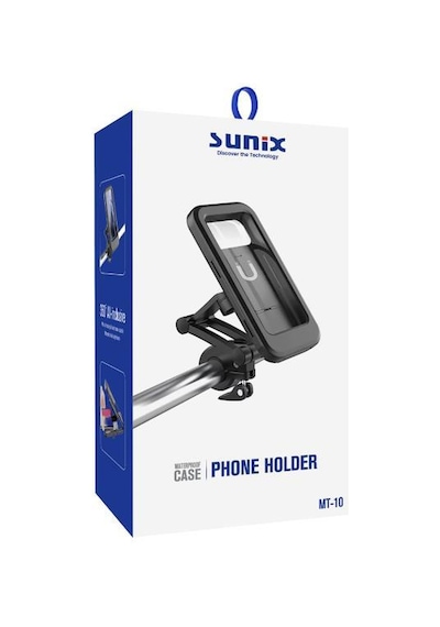 Sunix Motor Ve Bisiklet Uyumlu Su Geçirmez Telefon Tutucu Mt-10