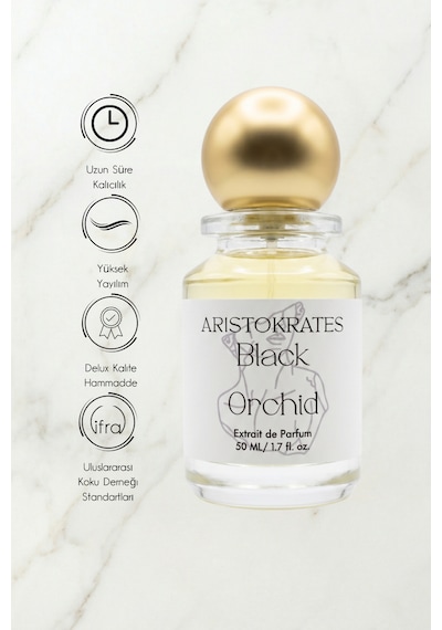 Black Orchid Unisex Extrait De Parfüm 50 Ml Çiçeksi, Baharatlı Orkide, Mandalina, Vanilya