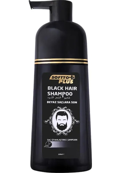 Softto Plus Black Hair Siyah Şampuan 350 Ml