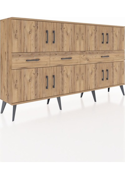 Arges Konsol 5 Raflı 3 Çekmeceli 8 Kapaklı 176x30x99 Çam-çam Atlas Çam - Atlas Çam Arges Konsol 5 Raflı 3 Çekmeceli 8 Kapaklı 176x30x99 Çam-çam Atlas Çam - Atlas Çam
