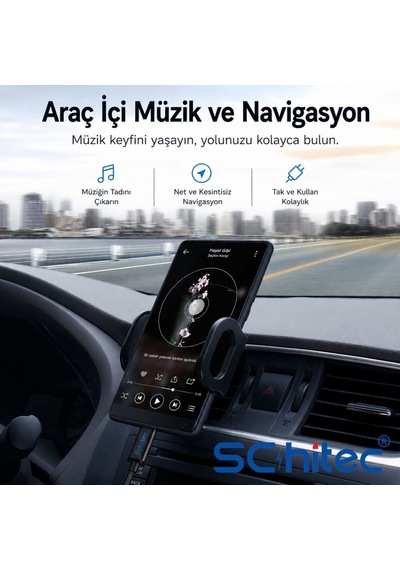 Schitec Type-c To 3.5mm Aux Ses Kablosu 1m Siyah Hg/axc-11