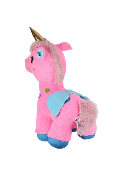 4974 Büyük Pembe Unicorn -my Friend T Çok Renkli