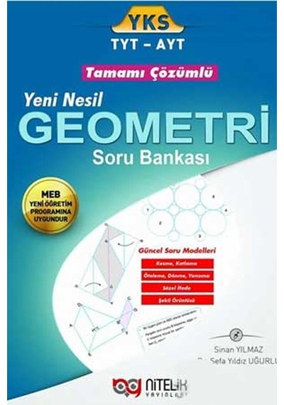 Nitelik Yayınları Tyt Ayt Geometri Soru Bankası