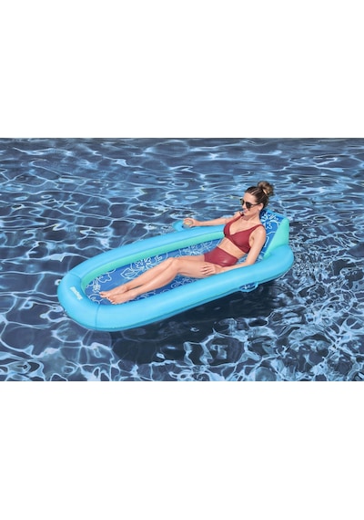 Bestway 43733 Flex N Fold Lounge Deniz Yatağı 1.88m X 98cm X 38cm Mavi