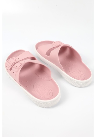 Boatilus Rocksy-f Oldpink/white Kız Çocuk Terlik Pembe - Beyaz