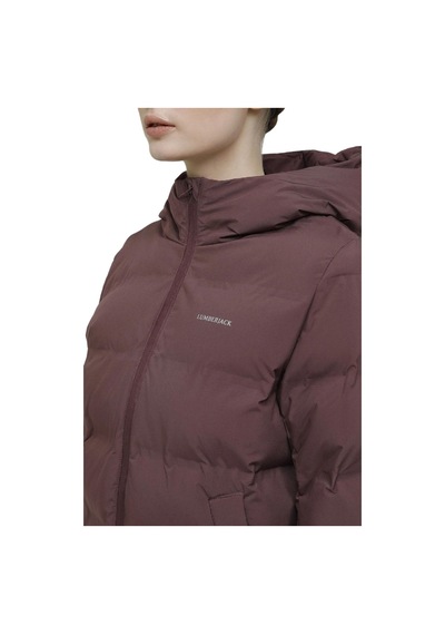 Lumberjack Ct2002 Jenny Coat Murdum Kadın Mont Mürdüm