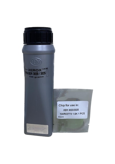 Xerox Phaser 3020 / 3025 Toner Tozu 100 GR + Chip