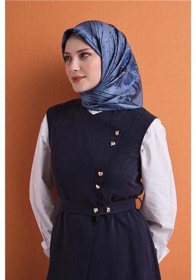 Armine Saf İpek Sura Eşarp 9617d 02 Bronz Kiremit