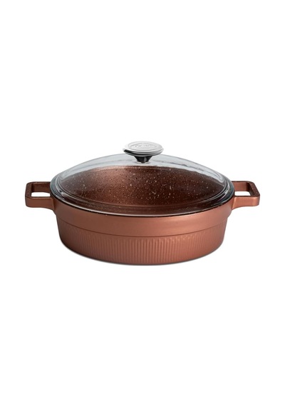 Granit Master 7 Prçgold Rose Set Tencere20+24/k.yarık26/tava26 Çok Renkli