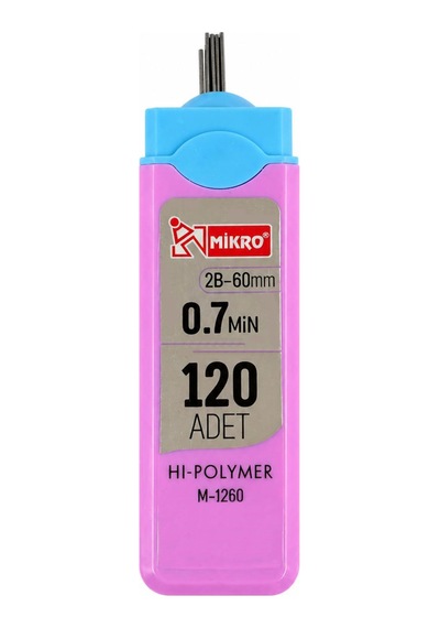 M-1260 Versatil 0.7 Kalem Ucu 60 Mm 120'li