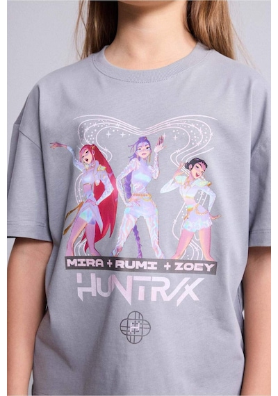Defacto Kpop - Demon Hunters Oversıze Bisiklet Yaka Kısa Kollu Tişört Kız Çocuk H7360a826smgr265 Gri-gr265 Defacto Kpop - Demon Hunters Oversıze Bisiklet Yaka Kısa Kollu Tişört Kız Çocuk H7360a826smgr265 Gri-gr265