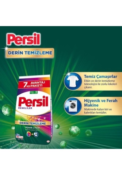 7kg Renkliler İçin Toz Çamaşır Deterjanı