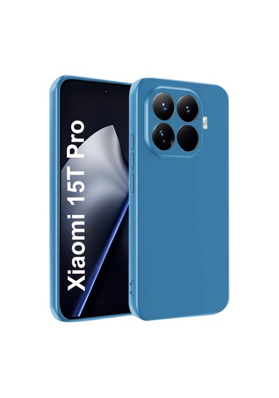 Xiaomi Mi 15t Pro Uyumlu First Silikon - Mavi