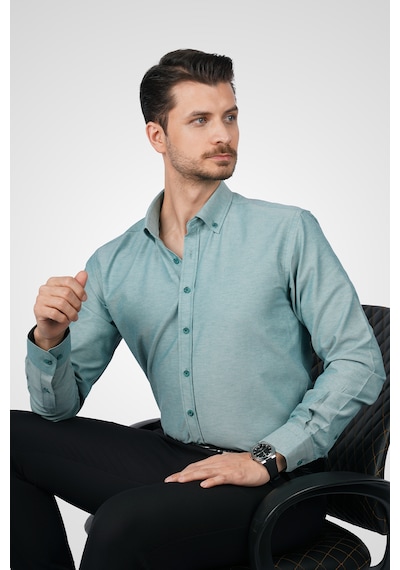 Mint Yeşili Yaka Düğmeli Premium Şamre Slimfit Erkek Gömlek Mint Yeşili Mint Yeşili Yaka Düğmeli Premium Şamre Slimfit Erkek Gömlek Mint Yeşili