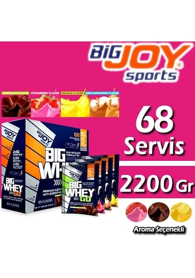 Bigjoy Sports Bigwhey Whey Protein Tozu Tekli 68 Servis 2244 Gr (458474684)