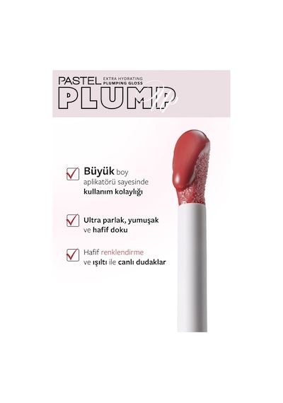 Pastel Plump Up Extra Hydrating Plumping Gloss 210