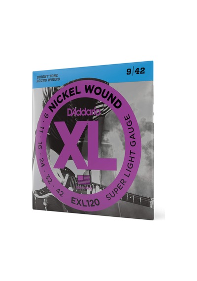 Daddario Exl120 Elektro Gitar Tel Seti, Xl, 9-42, Nickel Wound, Su