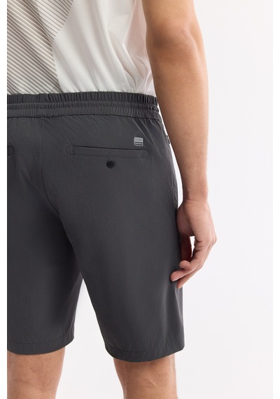 Avva Erkek Antrasit Beli Lastikli Gofreli Bi-stretch Relaxed Fit Şort A51y3652 Avva Erkek Antrasit Beli Lastikli Gofreli Bi-stretch Relaxed Fit Şort A51y3652