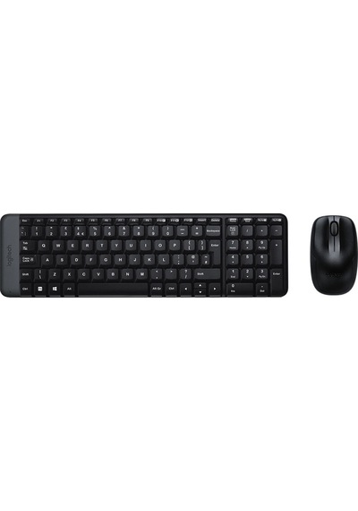 Logıtech MK220 Q Kablosuz Klavye Mouse Set (İthalatçı Garantili)