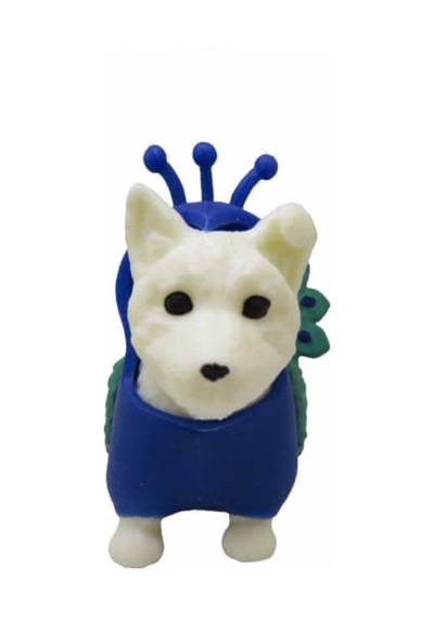 Dress Your Puppy Kostümlü Esneyen Figürler Köpek Tavus Kuşu Isviç