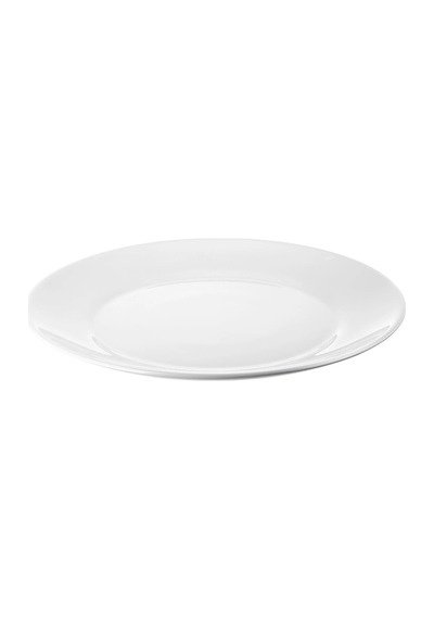 Quality 6 Adet Çap 25 Cm Yemek Tabağı 6 Adet Çap 20 Cm Çukur Tabak Temperli Cam Toplam 12 Parça Beyaz - 714691386 Beyaz