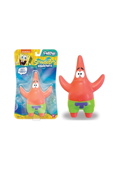 Nickelodeon Spongebob Squarepants Flexfigs Sünger Bob Patrick Esnek Hareketli Figür - 10 Cm Sünger Bob