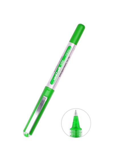 Pilot Kalem 1 Adet Uniball Eye Mikro 0.5 Mm Roller Pilot Kalem Ub-150 Roller Uçlu Likit Mürekkepli Pilot Kalem Yeşil
