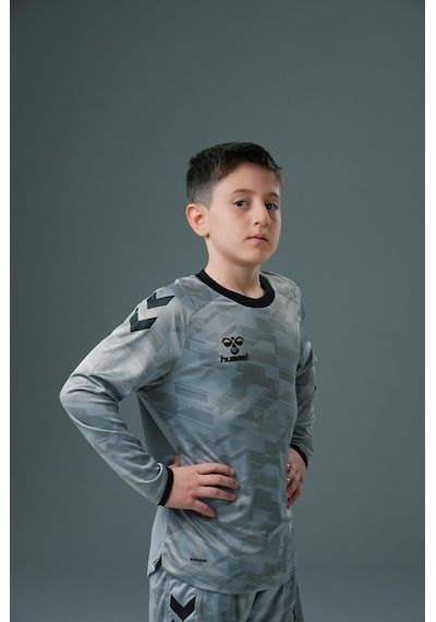 Hummel Line Kaleci Tek Üst Forma Gri Çocuk