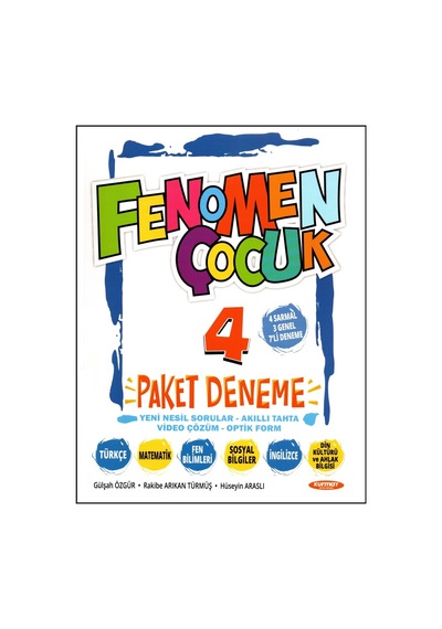 Fenomen 4. Sınıf Denemeleri 7 Deneme