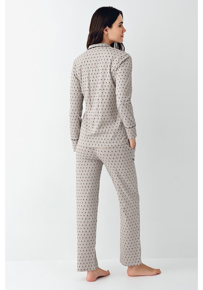Pierre Cardin Kadın Siyah Pijama Takımı Pc9103-s-v1 Siyah