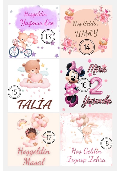 Bernami Mumluk Şamdanpinterest Bebek Hediyesi Doğum Günü Bebek Mevlüt Bubble Mum 15 Adet Diğer