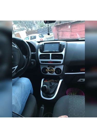 Fiat Doblo 3 Full Set Beyaz Torpido Trim Maun Kaplama, Konsol Kaplama (BEYAZ)