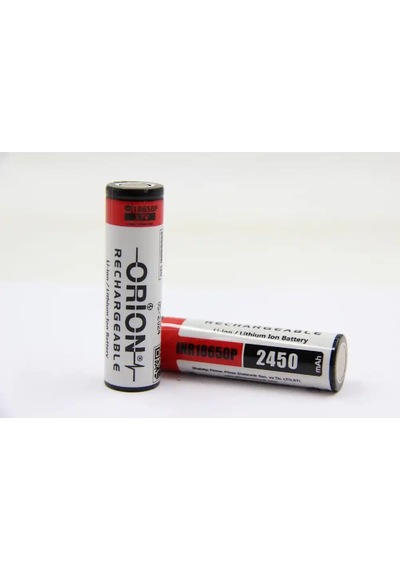 Orion Inr18650p ,3.7v/2450mah Şarjlı Pil