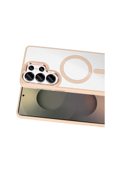 Joko - 64 - Samsung Galaxy Uyumlu S26 Ultra Terea Magsafe Kapak - Glblseme - - Pembe