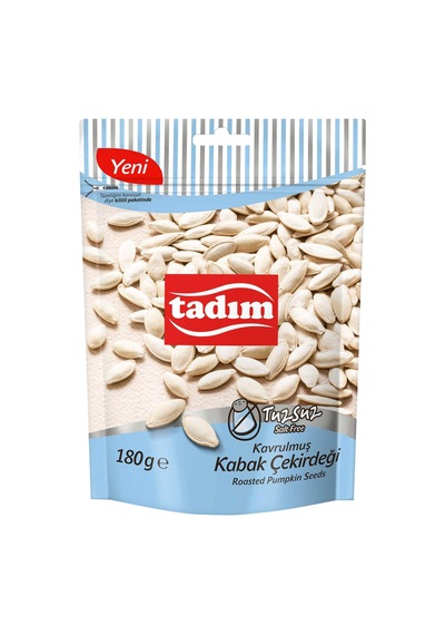 Tadım Kavrulmuş Tuzsuz Kabak Çekirdeği 180 Gr 4 Lü 180 G