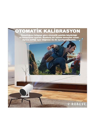 Ultrax HY300 Mini 720P Taşınabilir Mini Projeksiyon