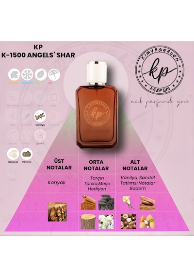 Kimyagerden K-1500 Kadın Parfüm EDP 50 ML