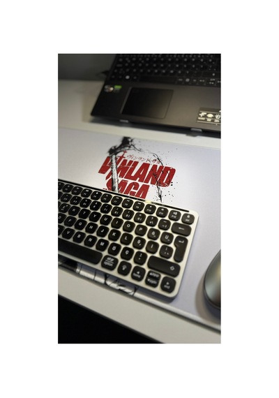 Vinland Saga Anime V4 - 70x30 Xl Gaming Kauçuk Kaymaz Taban Mouse Pad Fare Altlığı
