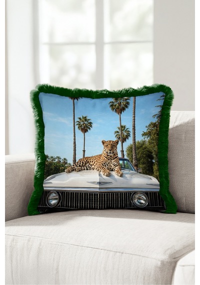 Safari Leopar Motifli Saçaklı Yastık Kılıfı - Palmiye Bohem Mavi Yeşil Püsküllü Kırlent Kılıfı Sessiz Kanyon Opal Safari Leopar Motifli Saçaklı Yastık Kılıfı - Palmiye Bohem Mavi Yeşil Püsküllü Kırlent Kılıfı Sessiz Kanyon Opal