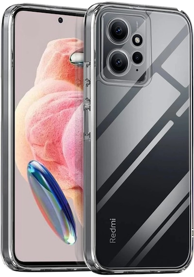 Zengemtx Newface Xiaomi Redmi Note 12 4g Kılıf Lüx Şeffaf Silikon