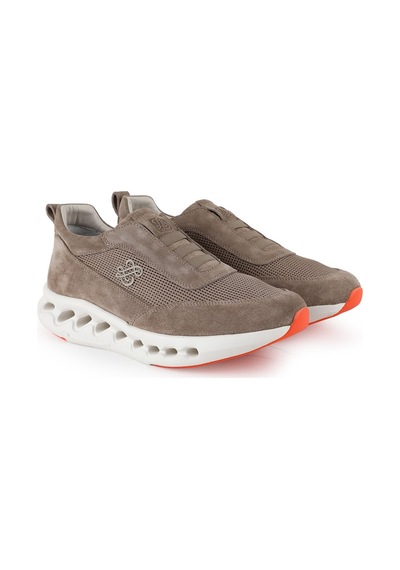 Libero L5985 Hakiki Süet Triko Erkek Sneaker - Boşluklu Aerodinamik Eva Tabanlı Bağcıksız Casual Ayakkabı Vizon Libero L5985 Hakiki Süet Triko Erkek Sneaker - Boşluklu Aerodinamik Eva Tabanlı Bağcıksız Casual Ayakkabı Vizon