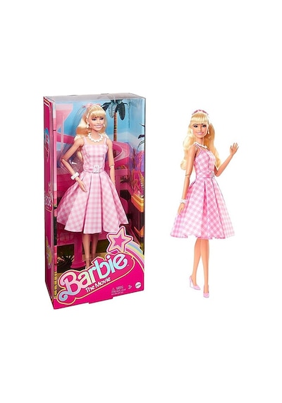 Barbie Movie - Barbie Pembe Elbiseli Bebek HPJ96