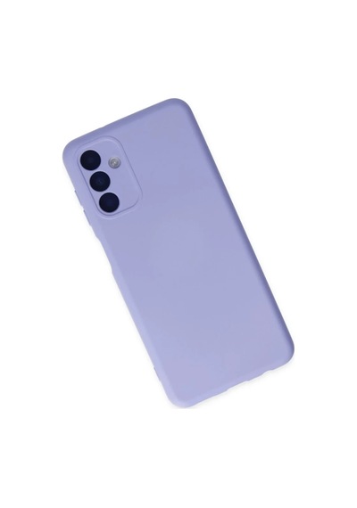 Samsung Uyumlu Galaxy A04s Uyumlu Kılıf Nano İçi Kadife Silikon - Lila