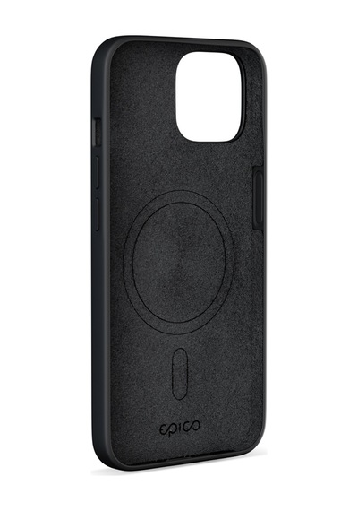Epico Apple Uyumlu iPhone 15 Plus Mag+ Silikon Kılıf Black Siyah
