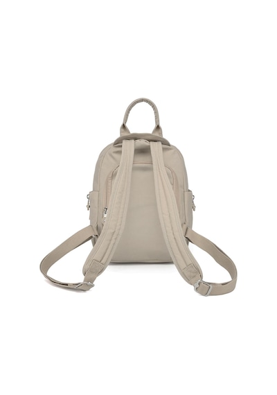 Smart Bags Küçük Boy Krinkıl Kumaş Kadın Sırt Çantası 3386 Bej