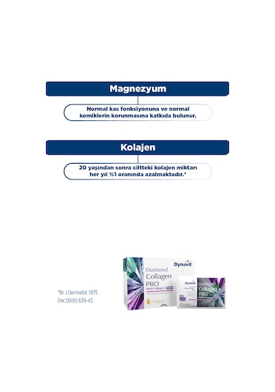 Dynavit Multi Collagen&nmn Nad+ Öncüsü 30 Saşe-hidrolize Peptit Tip 1&3 Sığır Ve Tip 2 Tavuk Kolajeni,nmn