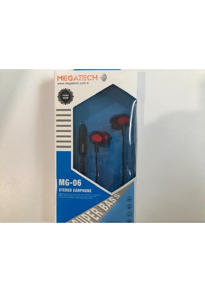 Megatech MG-06 Kırmızı Mikrofonlu Kulaklık