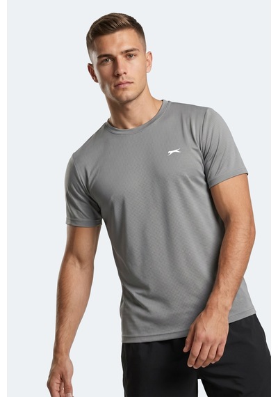 Slazenger Hardflex Erkek Gri Tişört