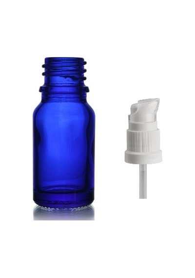 20ml Mavi Cam Serum Pompalı Şişe, 12 Adet, Pompalı Şişe, Medikal Şişe, Cam Şişe, Diğer